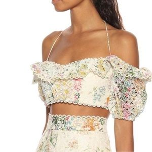Zimmermann / Allia Heathers Off Shoulder Top